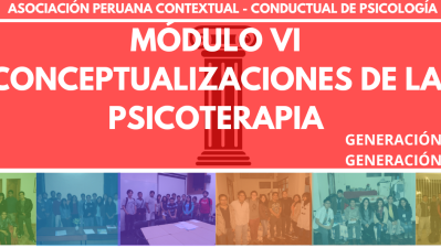 MÓDULO F - Conceptualizaciones en Psicoterapia (2026)